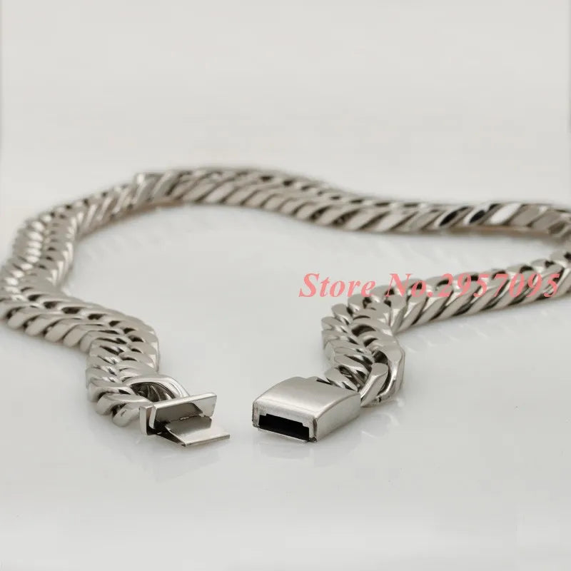 Stainless Steel Necklaces Curb Chain