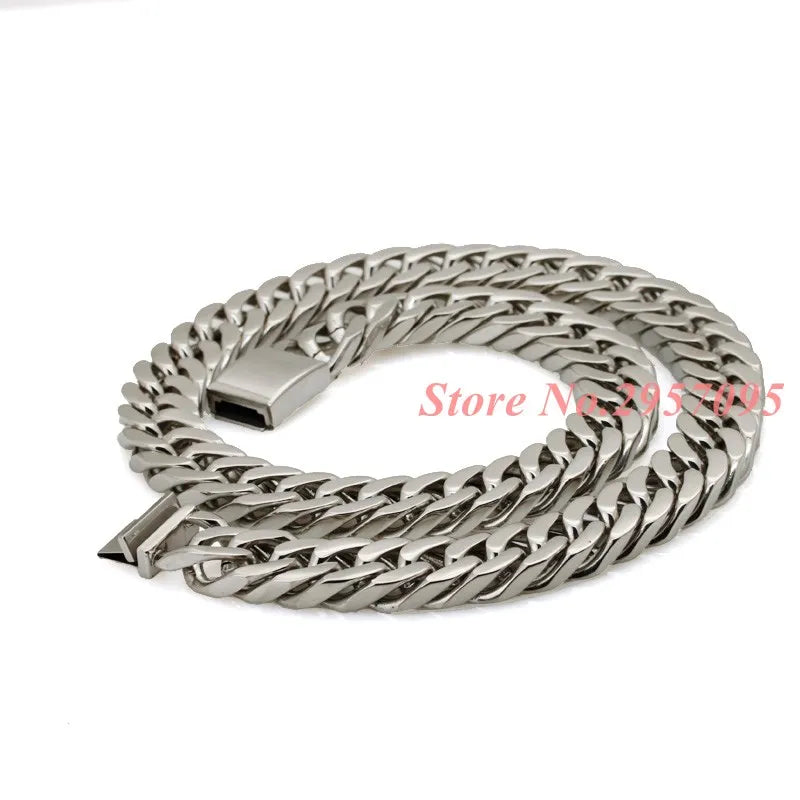 Stainless Steel Necklaces Curb Chain