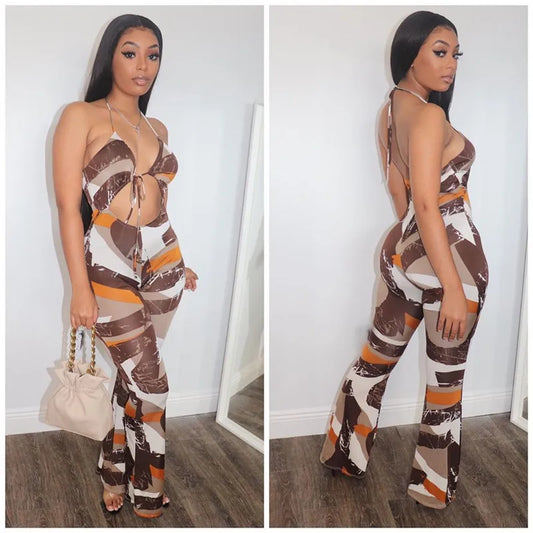 Palazzo Jumpsuit Set