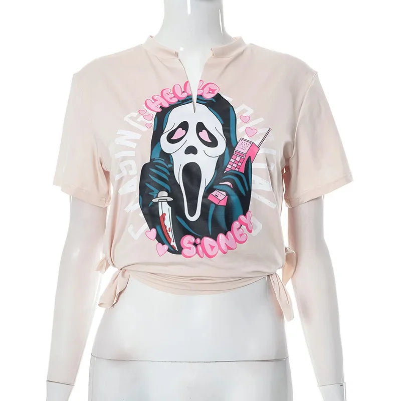 Scream For Me Graphic Tee Shirt Top