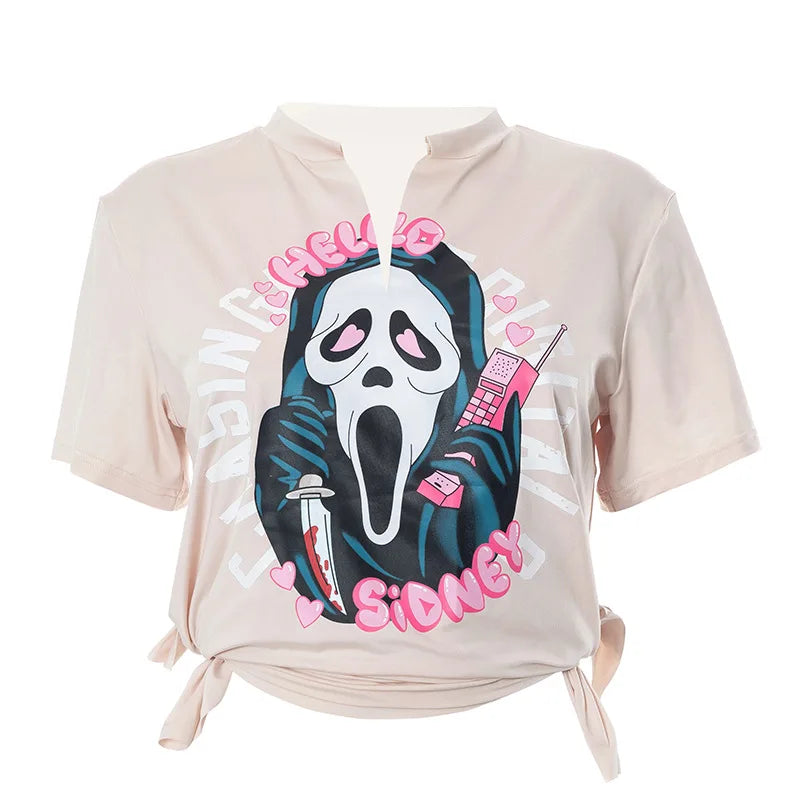 Scream For Me Graphic Tee Shirt Top