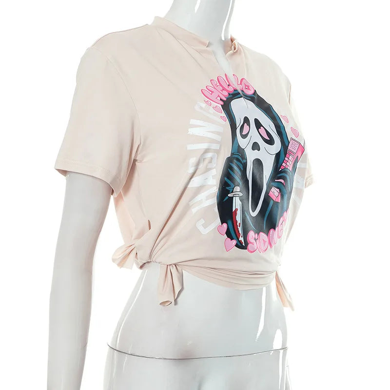 Scream For Me Graphic Tee Shirt Top