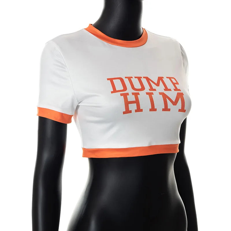 Dump Him Graphic Tee Shirt Top